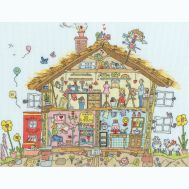 Bothy Threads Little Tweets Hoop Counted Cross-Stitch Kit
